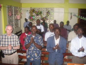 Dr. McCabe speaking in Mwanza Tanzania, June 29, 2007 